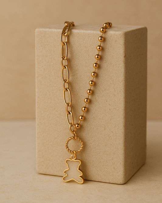 Teddy Shine chain By Suwarnikaa Jewels