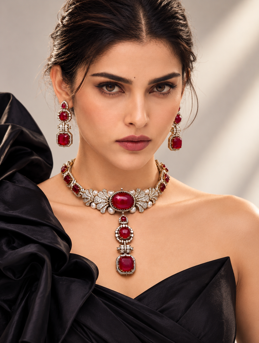 Ruby Obsession by suwarnikaa jewels
