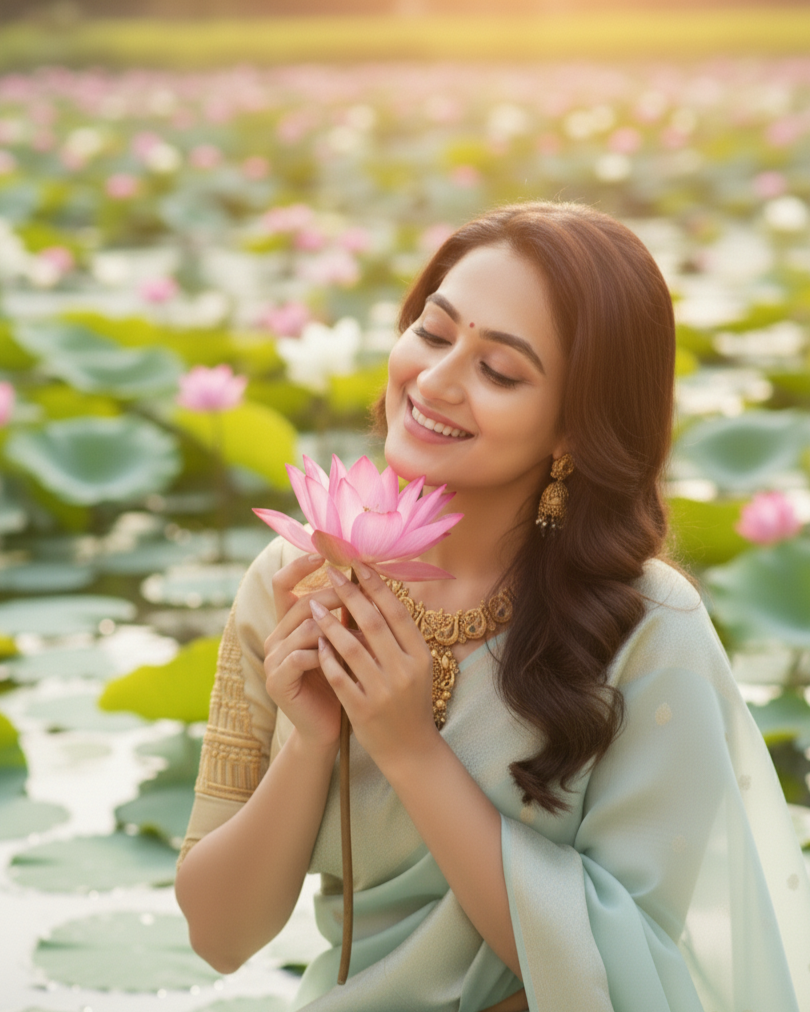 Suwarnikaa’s Ananta Padma Haram set