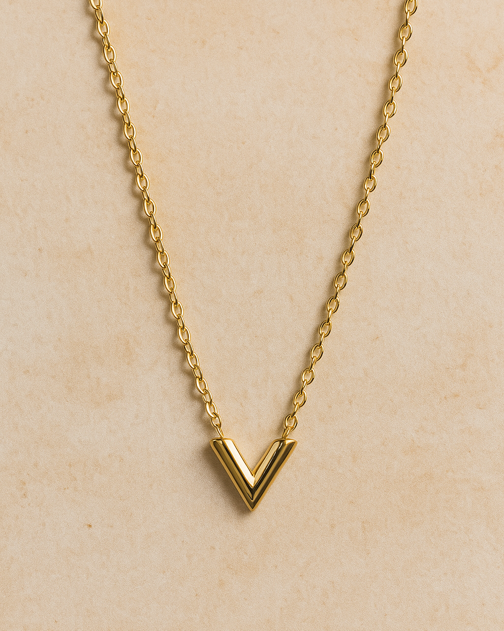 V-Shape Pendant chain By Suwarnikaa Jewels