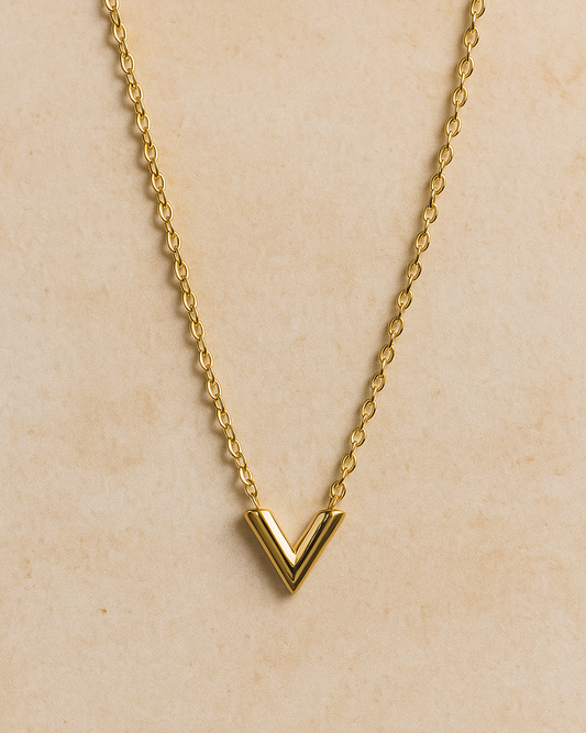 V-Shape Pendant chain By Suwarnikaa Jewels