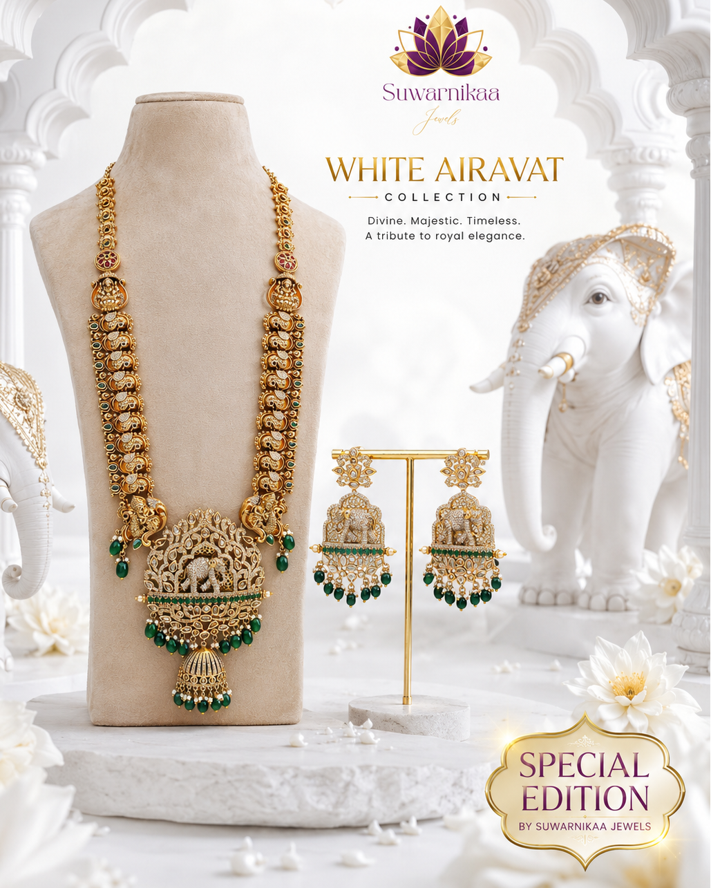 AIRAVAT Special Edition by Suwarnikaa Jewels