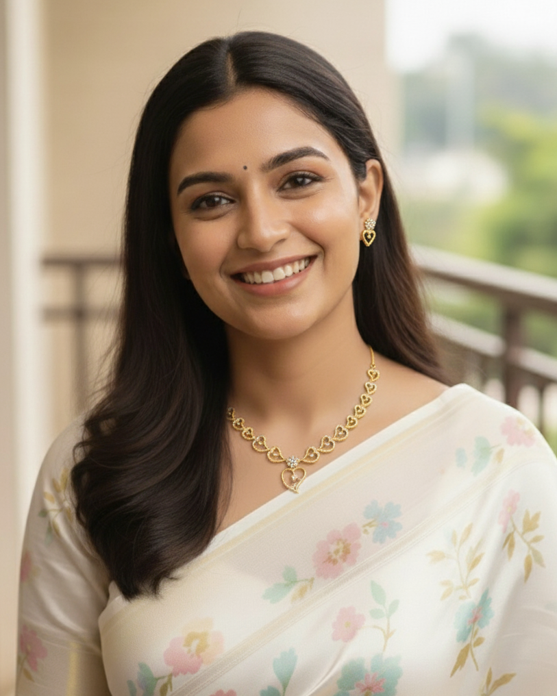 Dilse by Suwarnikaa Jewels American Diamond Necklace Set