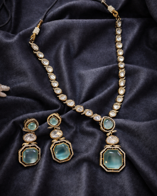 Aurora Elegance American Diamond Set
