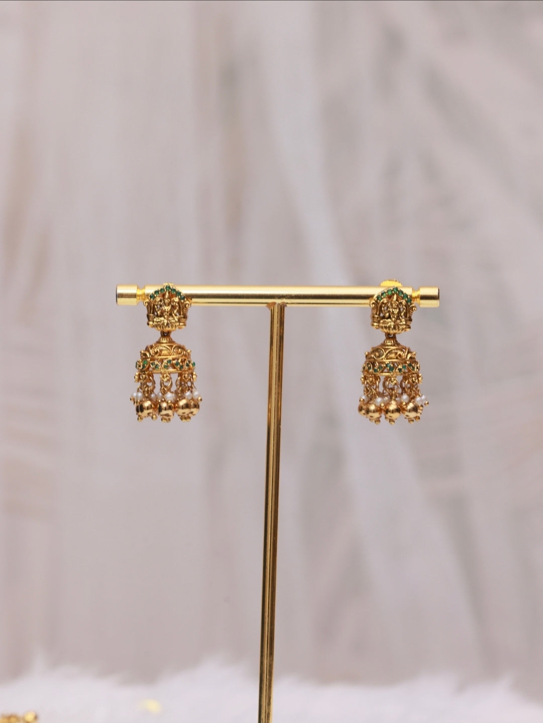 Varalakshmi Haaram Premium Temple Jewellery By Suwarnikaa Jewels