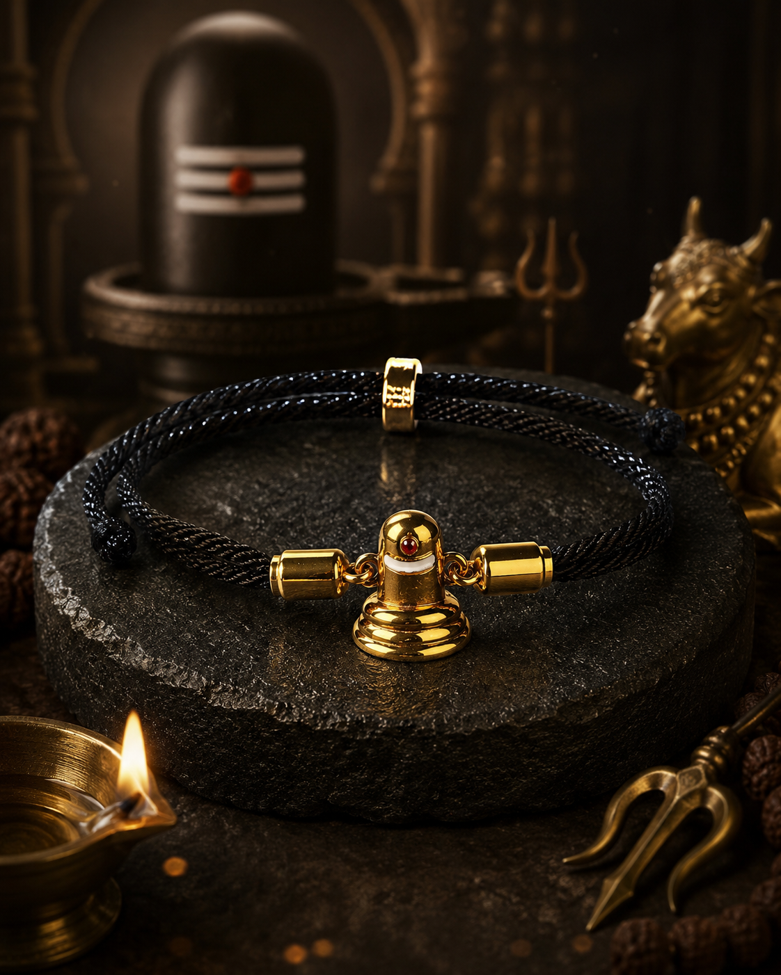 Shiva Raksha Bracelet by suwarnikaa Jewels