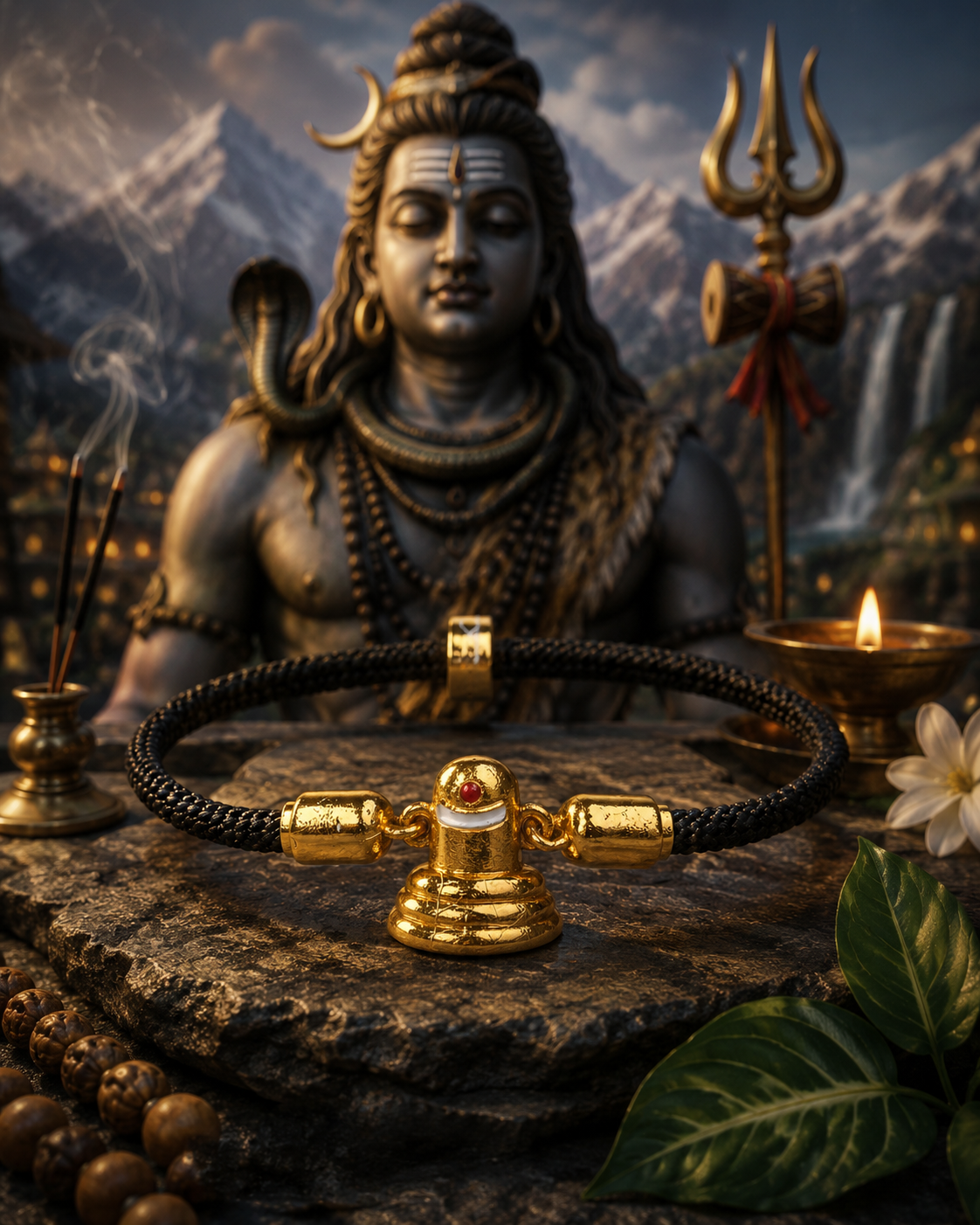 Shiva Raksha Bracelet by suwarnikaa Jewels